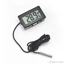 Partihandel Mini Digital LCD Temperatur Instrument Elektronisk Termometer Sensor Temp Tester Hållbar Precise Meter WDH1235 T03