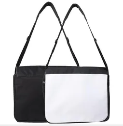 50PCS Messenger Bags Sublimation Blank DIY Print S M L Vertikal Sektion Oxford Shoulder Cross Body Bag