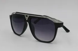 HOT selling popular fashion men women sunglasses 0937 square plate metal combination frame top quality anti-UV400 sun glasses