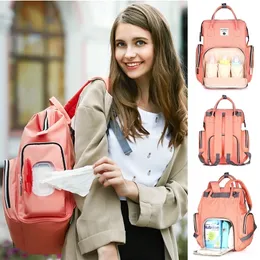 Diaper Large Capacity Travel Backpack Mummy Nappy Maternity Mommy Nursing Baby Care Stroller Bag 201120