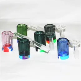 Hookahs 14mm female glass reclaim adapters ash catcher handmade 2 Inch 45&90 Degree for Glass Water Pipes Dab Rigs