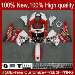 Bodys For HONDA CBR900RR CBR 893RR 900RR 1989 1990 1991 1992 1993 94HC.70 red white CBR893 CBR 900 893 RR CBR893RR 89 90 91 92 93 Fairing