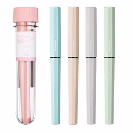 PLATINUM PQ-200 Little Meteor Fountain Pen Drifting Tube Macaron Colors Fine Tip Student Supplies Small Gift 201202