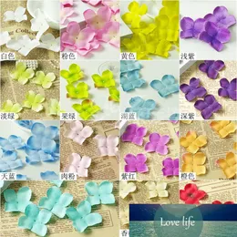 17Colors 1000PCS / Lot Bröllopsdekorationer Mode Attential Blommor Partihandel Silk Bröllop Rose Hydrangea Petals