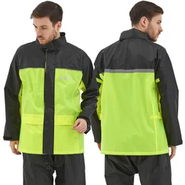 QIAN Raincoat Suit Impermeable Women Men Hooded Motorcycle Poncho Rain Coat  Motorcycle Rainwear S 4XL Hiking Fishing Rain Gear 201185O From 35,21 €