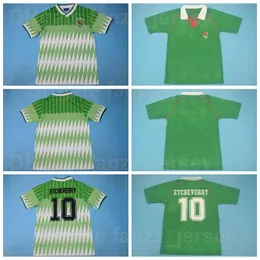 Seleção Nacional Retro Bolívia 10 ETCHEVERRY Jerseys de futebol 1994 1995 Vintage clássico cor verde branco camisa de futebol kits uniforme para fãs do esporte número de nome personalizado