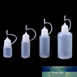1Pcs 10-50ml Empty Plastic Needle Tip Childproof Cap Dropper Liquid Juice Bottles Drop Shipping