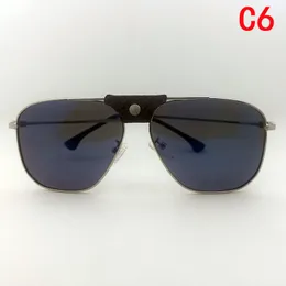 Sunglasses occhiali da sole di lusso mens driving uv400 woman grey oval adumbral top qual oculos escuros high quality fashionglasses