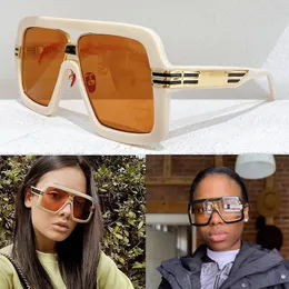 2022男性と女性のための新しいサングラス夏のスタイルの反紫外線レトロ0900Sプレート長方形大きなフルフレームファッション眼鏡デザイナー高品質のランダムボックス