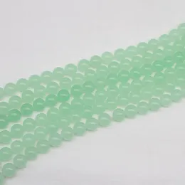 1strand Lot Light Green Quartz Crystal Stone Round Bead 4 6 8 10 12mm Loose Spacer Bead For Jewelry Making Findings Diy H jlllkA