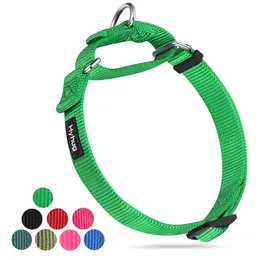 Hyhug Design Martingale Nylon-Hundehalsband, drei Größen für kleine, mittelgroße und große Hunde, LJ201109