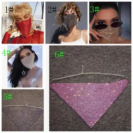 Trendy Accessories Diamond Sequin Masks Fashion Face Accessories Holiday Carnival Masks Free shipping