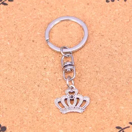 Fashion Keychain 22*18mm imperial royal crown Pendants DIY Jewelry Car Key Chain Ring Holder Souvenir For Gift