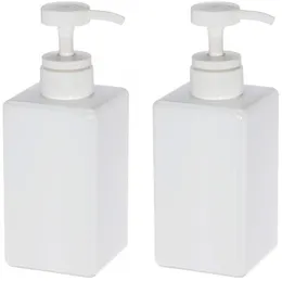 Bottiglia di pompa dispenser di sapone in plastica vuota riutilizzabile da 450 ml 15 once per shampoo cosmetici Bagno doccia Articoli da toeletta Bottiglie contenitore per lozione liquida