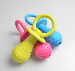 1pc Rubber Nipple Dog Toys For Pet Chew Teething Train Cleaning Poodles Small Puppy Cat Bite Bes jllDIW yummy_shop