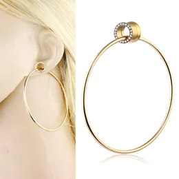 Plugues de orelha de aço inoxidável e túneis Dangle Ear Fato de Piercing Fit Expansão Orelha Esticada Piercing Body Jóias