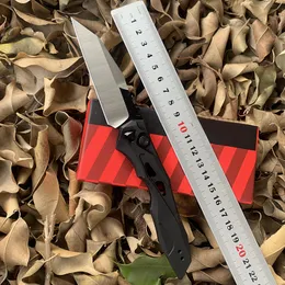 カーショー7650折りたたみポケットナイフアルミニウムハンドルcpm-154 /damascus blade edc屋外狩猟戦術ナイフ
