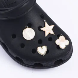 Designer Clog Charms För Metasl Skor Dekorationer Bing DIY Hot Selling High Class Metal With Diamond Design Sko Charms