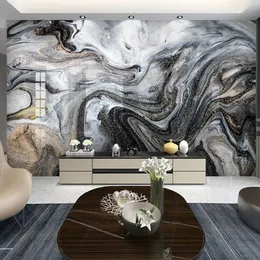 3d tapet modern mode abstrakt rand marmor foto vägg väggmålningar vardagsrum TV soffan konst hem dekor väggmålning 3d klistermärken 201009