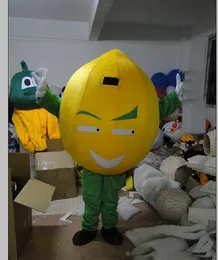 2019 factory hot Yellow fruit mascot costume cute cartoon clothing factory customized private custom props walking dolls doll clothing