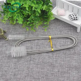 90/155/200cm Pipe Cleaning Brush Cleaning Tools Air Tube Flexible Double Ended Hose Aquarium Accessories Tank Cleaner Water Filter Nylon 20220111 Q2