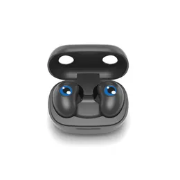 E6 TWS trådlöst Bluetooth-öronproppar V5.0 Vattentät Touch Control Sport Headset HiFi 6D stereohörlurar