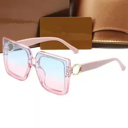 Modedesign Little Bee Sonnenbrille weibliche Pilotensonnenbrille UV400 Brille großer Rahmen quadratische Polaroidgläser 8932 Herren und 269j