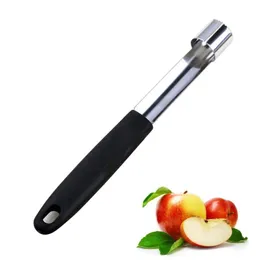 Rostfritt stål Core Remover Fruit Apple Pear Corer Easy Twist Kök Tool Core Seed Remover Home Supplies