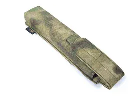 Flyye Molle Single P90 / UMP 매거진 파우치 군용 캠핑 하이킹 모듈 식 Cordura M021 W220225