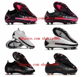 2021 scarpe da calcio di qualità da uomo Phantom GT Elite Dynamic Fit FG scarpe da calcio in pelle con tacchetti da esterno scarpe da calcio