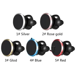 for apple Strong Magnetic Car Holder Air Vent Mount 360 Degree Rotation Universal Phone Holder for Cellphones with Retail Box