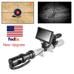 200m ny uppgradering natt vision nattjakt riflescope jakt scopes optisk natt jakt sniper scope 2 års garanti