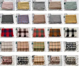 38 stilar Fast Frakt Kvinnor Blanket Scarf Mysig överdimensionerad Tartan Tassel Scarf Ny Wrap Grid Sjal Kontrollera Pashmina Cashmere Plaid Stole