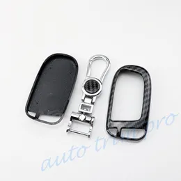 Key Case Bag Shell Holder Box Cover Fit For Jeep Cherokee Compass Chrysler 300C Dodge Charger Journey Smart 2 3 4 5 Button Accesso200Y