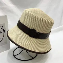 Brand Designer Bucket hats Beanie Men Women Cap Classic Luxury Grass Braid Hat Ski Snapback Mask Fitted Unisex Casual Outdoor High Quality Caps