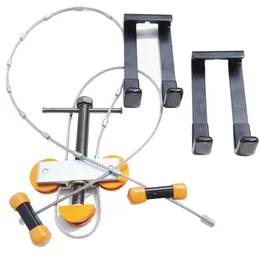 1 Set Archery Compound Bow Press L Bracket Adapter Portable String Changer for Full Split Limb Adjust Repair Accessory