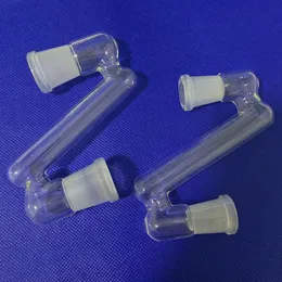 Adaptador de suspensão de vidro para cachimbo de cachimbo de água de 14 mm de 18 mm para fêmea para fêmea de óleo de água emeal