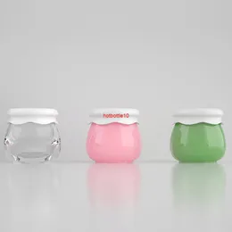 10g PP Cute Skin Care Cream Container , Lovely Plastic Jar Baby Cosmetic Bottle Potshipping