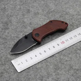 Heiße Verkäufe Mini Taschen-faltende Messer Taktische Überleben Camping Messer 440C Klinge Stahl Rot Holz Griff Outdoor Multi Werkzeuge