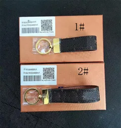 High qualtiy Keychain Key Chain Key Ring Holder key chain Porte Clef Gift Men Women Car Bag Keychain With box