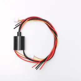 1PC 2CH 10A/ 2CH 5A/ 3CH 2A Rotating Conductive Slip Ring Dia 22mm Lower-loss Singnal Conductive Connector Joint with High Standards