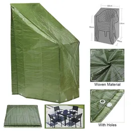 Copertura protettiva per sedia da giardino di vendita calda copertura antipioggia per polvere impermeabile pesante per accessori per mobili da esterno da giardino Y200104
