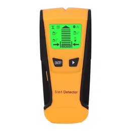 3 In 1 Metal Detector Find Metal Wood Studs AC Voltage Live Wire Detect Wall Scanner Electric Box Finder Detector LCD display1