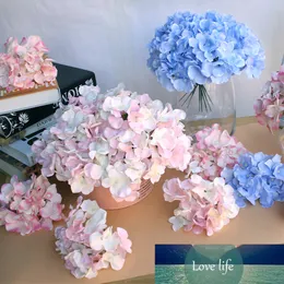 2ピースロット鮮やかな大きなハジアの花の頭のシルクの造られた花素晴らしい結婚式のホームパーティーの背景Diyの装飾パネル
