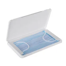 Dustproof Mask Case Portable Disposable Face Masks Container Safe Pollution-Free Disposable Mask Storage Box Storage Organizer DHL