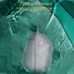Oral Irrigators Wasser Zahnseide Flosser Tragbare Dental Waschen Zähne USB Aufladen Elektrische Munddusche 100ML Tank Mit Ersatz 3 jet Düse