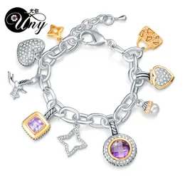 Uny Smycken Armband Designer Märke David Inspirerad Armband Kvinnor Antikkabel Bracelets Valentinsdag Julklapp Armband Y1218