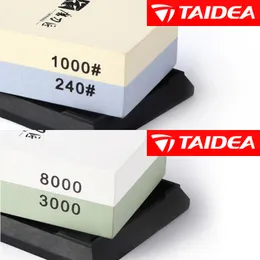 Taiada ening pedra 240 1000 3000 8000 # Professional Sistema Whetstone Faca Ener Moagem de Água Ferramentas 220311