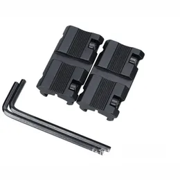 ar tático 15 acessórios M4 M16 11mm transferência de trilho de cauda de andorinha para adaptador de trilho picatinny de 20mm para caça