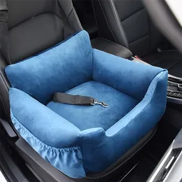 Pet Dog Car Carrier Seat Bag Folding Hammock Pet Carriers Bag Carrying For Cat Dogs transportin Safety Travelling Mesh pet beds 201130